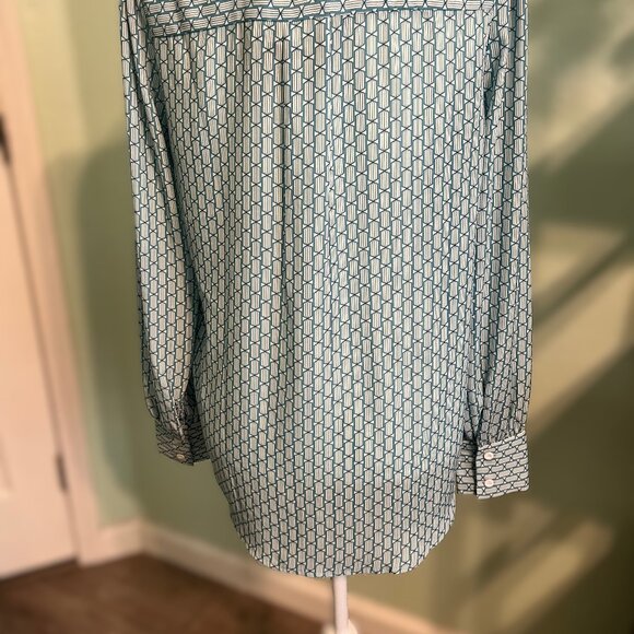 NWT Bohme Button Up Blouse, Size M - Picture 5 of 7